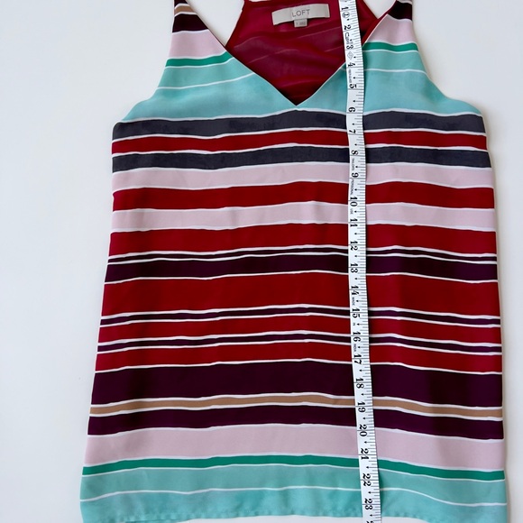 LOFT Women's Multicolor Striped Camisole - Picture 4 of 4